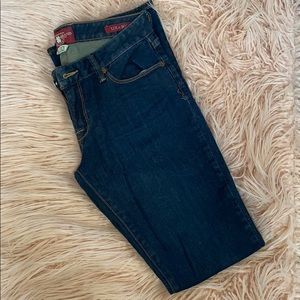Lucky brand dark wash boot cut jeans, size 4/27